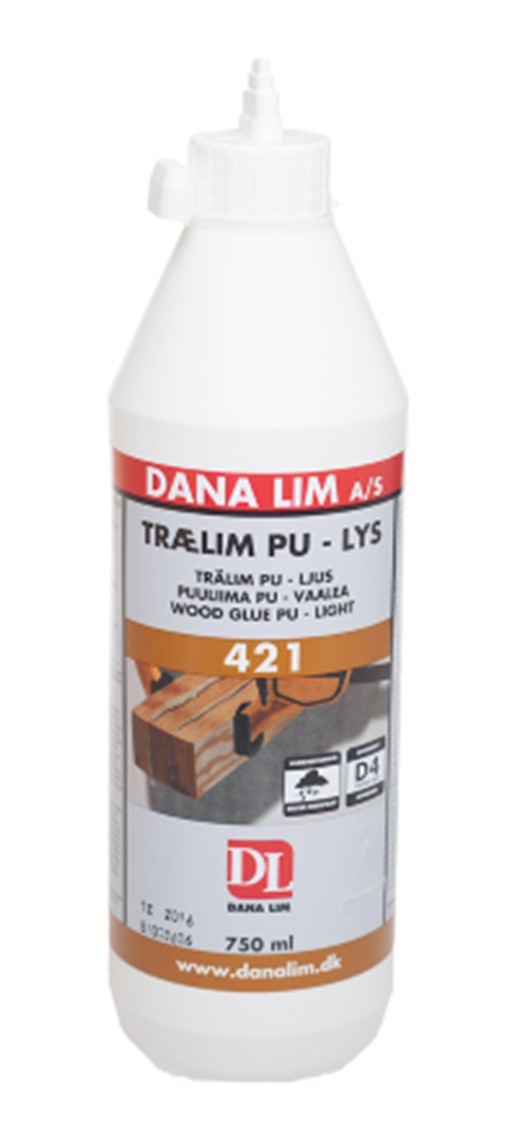 TRELIM PU LYS 0,75L DANA VANNFAST D4 421